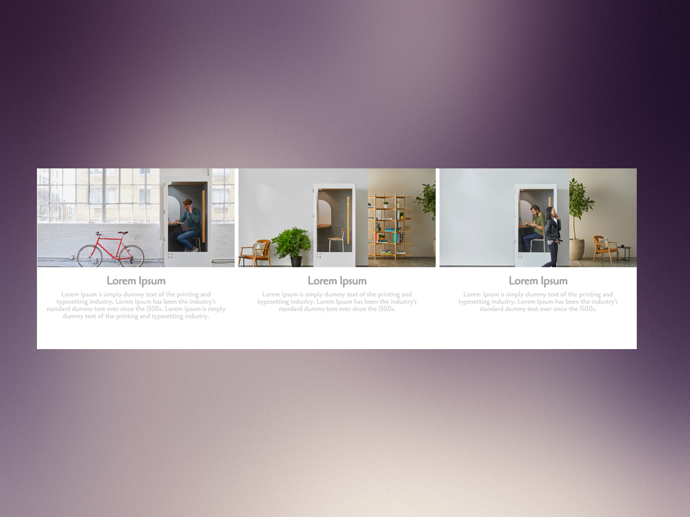 carousel slider with text